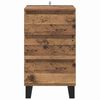 vidaXL Credenza con cassetto Legno vecchio Legno multistrato