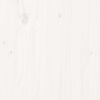 vidaXL Lettino Prendisole Bianco 205x80x31,5 cm in Legno Massello Pino