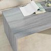 vidaXL Tavolino da salotto Grigio Sonoma 95 x 50 x 34 cm