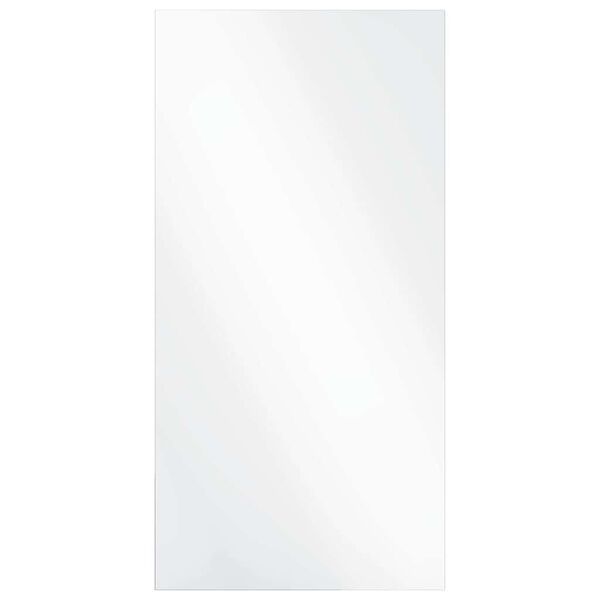 vidaXL Specchio da parete Rettangolare 50 x 100 cm vetro temperato