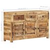 vidaXL Credenza 110x30x65 cm in Legno Massello di Mango
