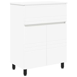 vidaXL Mobiletto da bagno Bianco 60 x 35 x 80 cm Legno ingegnerizzato