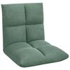 vidaXL Sedia da Pavimento Verde Mare 50 x 61 x 57 cm Velluto