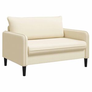 vidaXL Poltrona XXL Crema Velluto