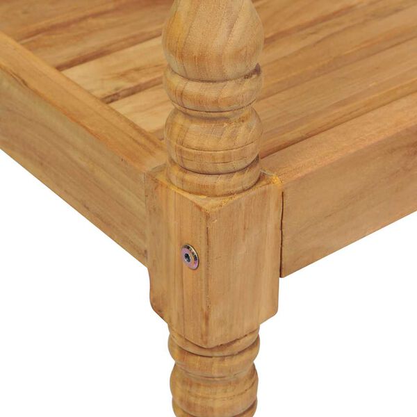 vidaXL Panca Batavia 120 cm in Teak