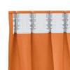 vidaXL Tende Blackout con Anelli 2 pcs Arancione Vivo 260 x 140 cm