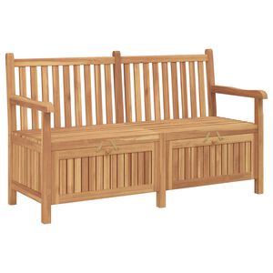 vidaXL Panchina da giardino 150 x 60 x 90 cm Legno di teak solido