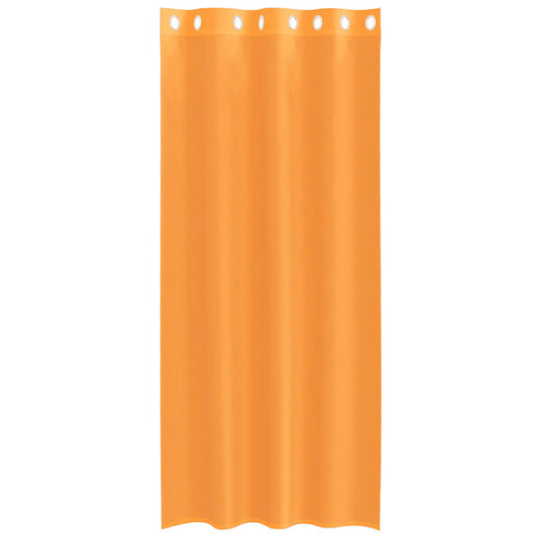 vidaXL Tende in Voile con Occhielli 2 pz Arancio 140x225 cm