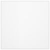 vidaXL Protezione Tavolo Opaca 90x90 cm 1,6 mm PVC