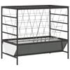 vidaXL Mangiatore per Bestiame Argento 100 x 60 x 90 cm