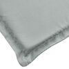 vidaXL Cuscino per Sdraio Grigio Chiaro M&eacute;lange (75+105)x50x3 Tessuto