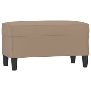 vidaXL Panca Cappuccino 70x35x41 cm in Similpelle