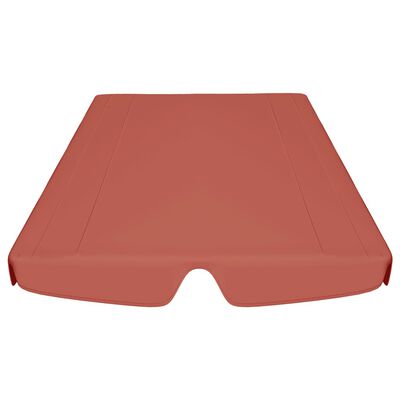 vidaXL Baldacchino per Dondolo Giardino Terracotta 150/130x105/70 cm