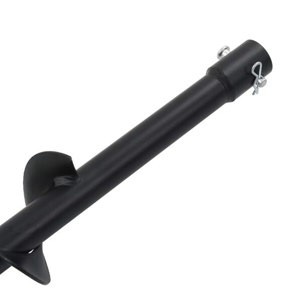 vidaXL Punta a Trivella per Trapano in Acciaio 60 mm