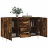 vidaXL Credenza Rovere Fumo 100x36x60 cm in Legno Multistrato