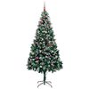 vidaXL Albero di Natale artificiale con 300 LED Verde 210 cm