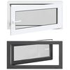 vidaXL Finestra per Soffitta RISOR 100 x 50 cm PVC e Vetro Antracite