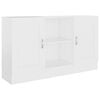 vidaXL Credenza Bianca 120x30,5x70 cm in Legno Multistrato