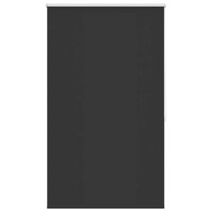 vidaXL Tenda a rullo oscurante 84,4x175 cm Tessuto Larghezza 80 cm nero