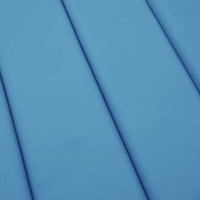 vidaXL Cuscino per Lettino Blu 186x58x3 cm in Tessuto Oxford