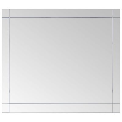 vidaXL Specchio da Parete 100x60 cm in Vetro