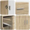 vidaXL Armadio in Legno con cassetto Rovere Sonoma 88,5 x 30,5 x 73 cm