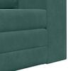vidaXL Divano letto Verde Scuro 148 x 71 x 83 cm Velluto