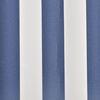 vidaXL Tendone Parasole in Tela Blu e Bianco 4,5x3 m