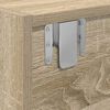 vidaXL Mobile Porta TV Rovere Sonoma 80x31x25,5 cm Legno Multistrato