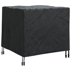 vidaXL Copertura per mobili 82 x 82 x 65 cm Tessuto Oxford 210D Nero
