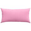 vidaXL Cuscini da Divano 2 pcs Rosa 80 x 40 cm Tessuto