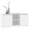 vidaXL Mobile Porta TV Bianco 102x37,5x52,5 cm in Truciolato
