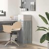 vidaXL Credenza con cassetto Grigio Sonoma 38 x 34 x 75 cm