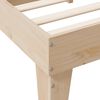 vidaXL Letto Libreria senza Materasso 140x200 cm in Legno di Pino