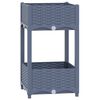 vidaXL Fioriera Rialzata 40x40x71 cm in Polipropilene