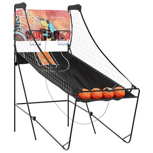 vidaXL Arcade da Basket con 4 Palle per 2 Giocatori