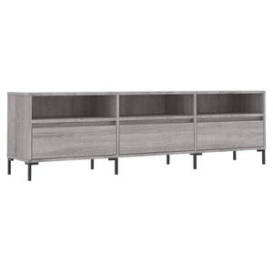 vidaXL Mobile Porta TV Grigio Sonoma 150x30x44,5 cm Legno Multistrato