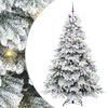 vidaXL Albero di Natale artificiale con 300 LED Bianco 240 cm PE e PVC