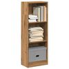 vidaXL Libreria Rovere Artigianale 40x24x109 cm in Legno Multistrato