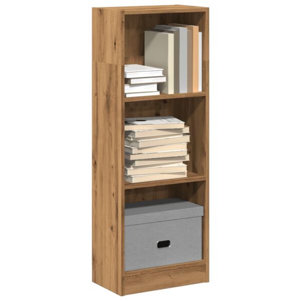 vidaXL Libreria Rovere Artigianale 40x24x109 cm in Legno Multistrato