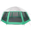 vidaXL Tenda da piscina con Patta Rimovibile&Pareti in Rete 612x612 cm
