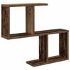 vidaXL Scaffale da parete Legno antico 60 x 12 x 50,5 cm