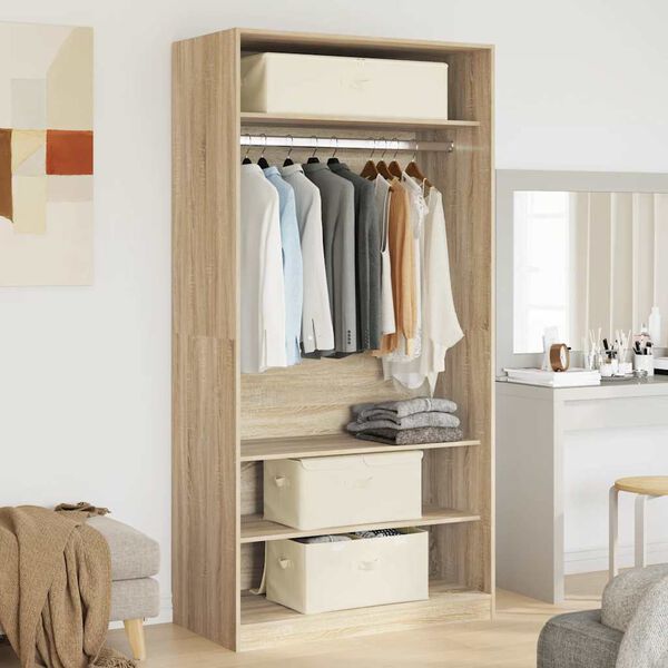 vidaXL Scatola Portaoggetti in Tessuto 50x30x25 cm Crema