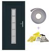 vidaXL Porta Frontale Antracite 98 x 200 cm PVC