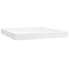 vidaXL Materasso a Molle Insacchettate Rigidit&agrave; Media Bianco 180x200x20 cm in Similpelle