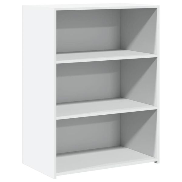 vidaXL Credenza Bianca 70x41x93 cm in Legno Multistrato