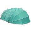 vidaXL Tenda da piscina a cupola Blu 640 x 432 x 205 cm