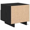 vidaXL Armadio da Notte Rovere Nero 40 x 39 x 37 cm Legno multistrato