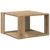 vidaXL Tavolino da salotto Rovere artigianale 51,5 x 51,5 x 30 cm