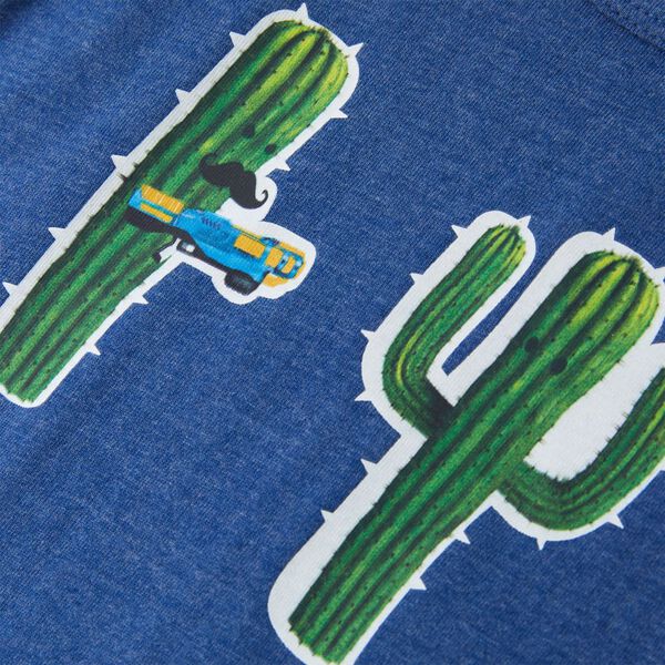 Canotta da Bambino Blu Scuro M&eacute;lange 116